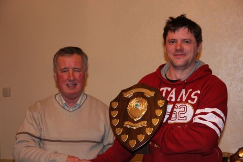 Winner of the Presidents Shield 2010 D Hughes